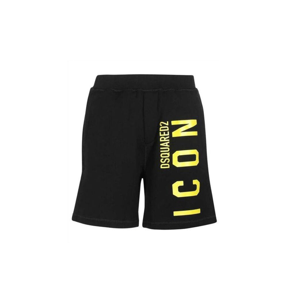 Dsquared² Cotton Casual Shorts Men Black